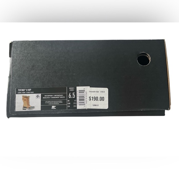 NEW Sorel Ladies Tofino II Faux Fur Lined Waterproof Tan Boot - 2 Sizes - Picture 9 of 9